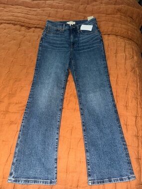 Madewell Medium Indigo Flare Jeans